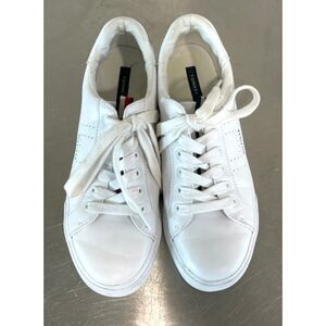 Tommy Hilfiger Lireai Women's Sneakers White Leather Size 7.5